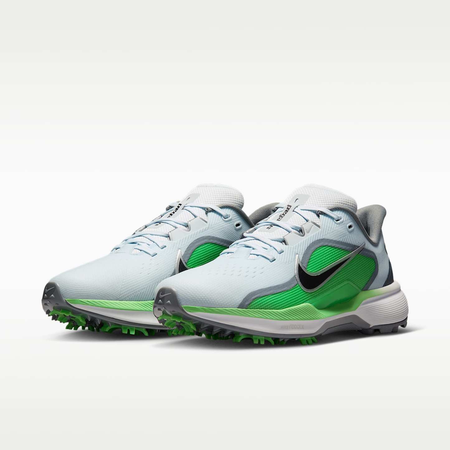Nike Pegasus 1 G Golfschuh – Football Grey/Illusion Green/Schwarz