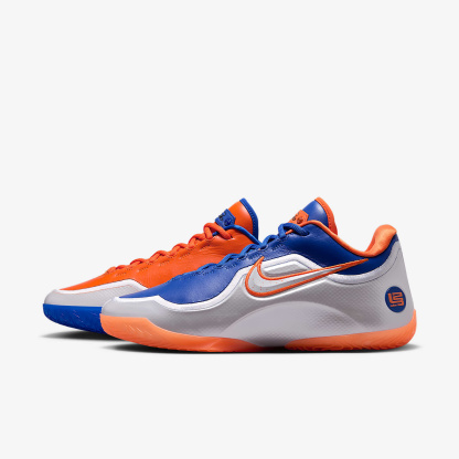 LeBron XXIII Basketballschuhe – Game Royal/Safety Orange/Weiß