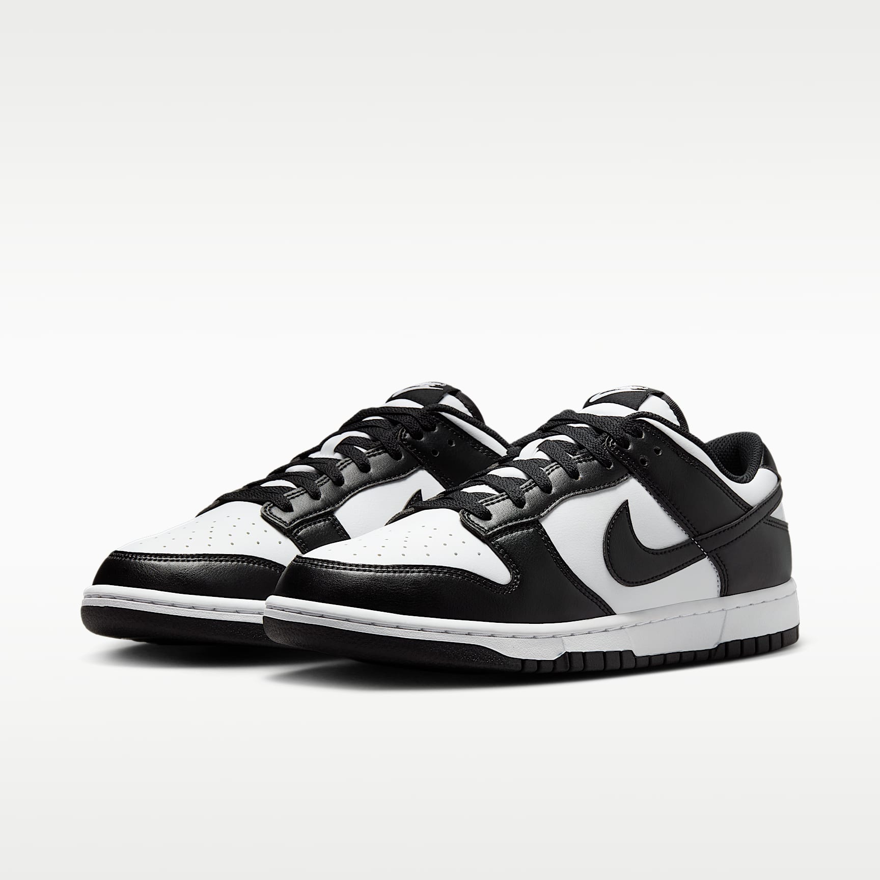 Nike Dunk Low Retro Herrenschuh – Weiß/Weiß/Schwarz