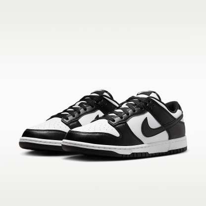 Nike Dunk Low Retro Herrenschuh – Weiß/Weiß/Schwarz