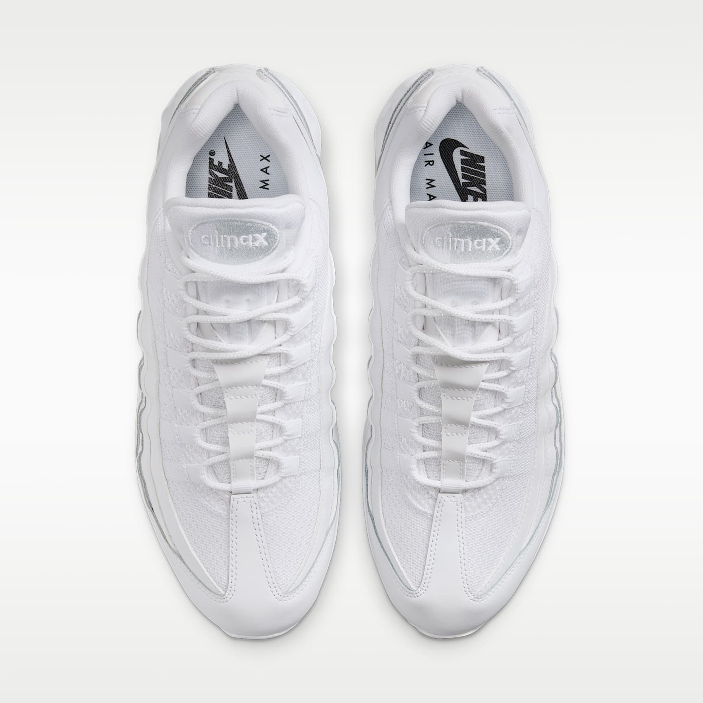Nike Air Max 95 Big Bubble Schuh (Herren) – Weiß/Weiß/Pure Platinum/Weiß