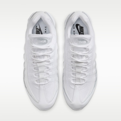 Nike Air Max 95 Big Bubble Schuh (Herren) – Weiß/Weiß/Pure Platinum/Weiß