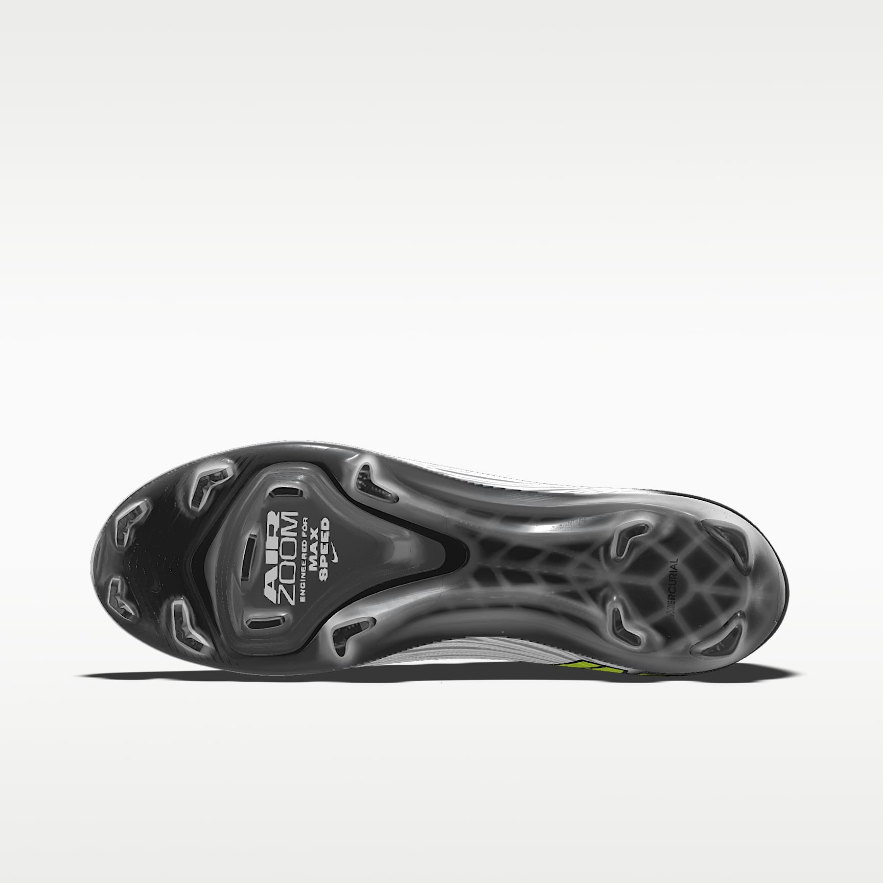 Nike Mercurial Superfly 11 Elite By You personalisierbarer Low-Top-Fußballschuh für normalen Rasen – Schwarz/Schwarz