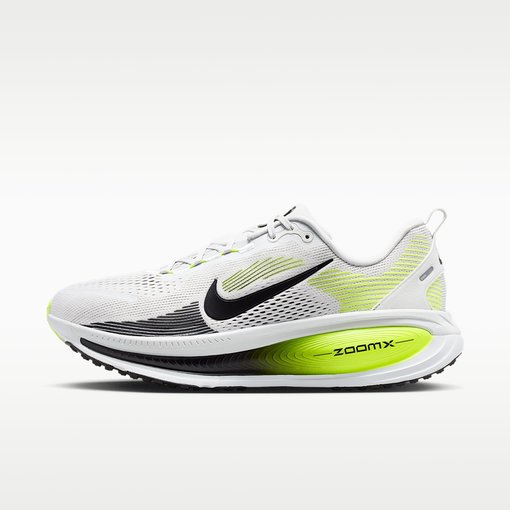 Nike Vomero 18 Straßenlaufschuh (Herren) – Photon Dust/Volt/Schwarz