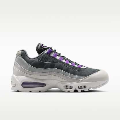 Nike Air Max 95 Big Bubble "OG" Schuh (Herren) – Photon Dust/Dark Grey/Grey Fog/Bright Violet