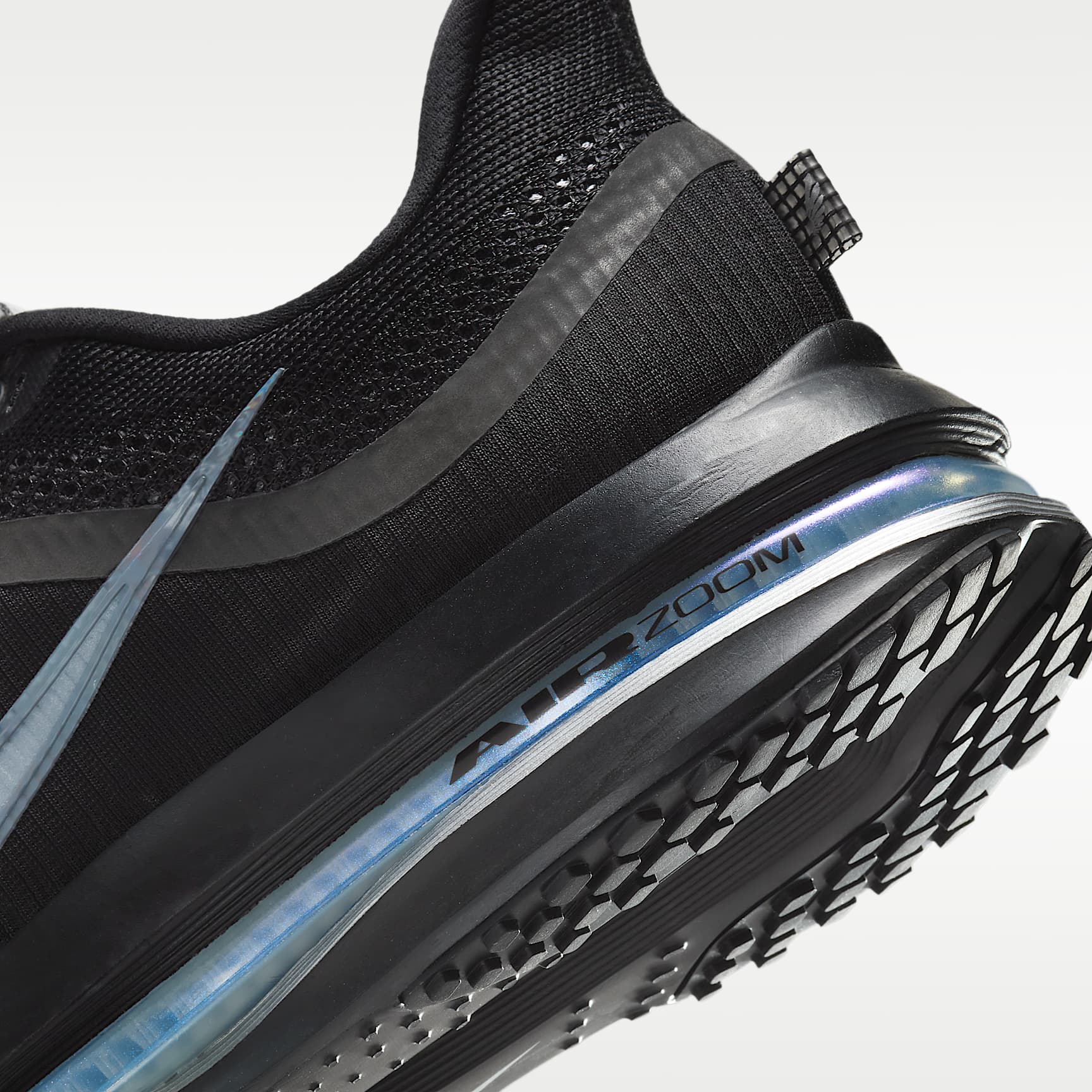 Nike Pegasus Premium Straßenlaufschuh (Herren) – Schwarz/Metallic Silver/Schwarz