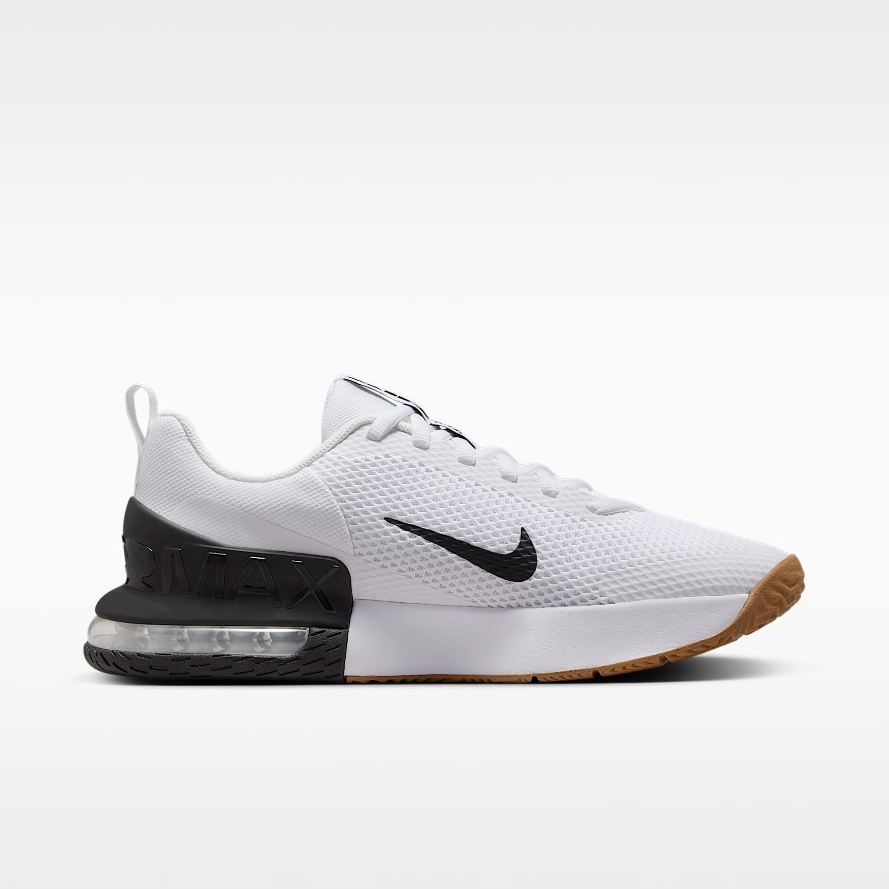 Nike Air Max Alpha Trainer 6 Workout-Schuh (Herren) – Weiß/Schwarz/Gum Medium Brown/Weiß