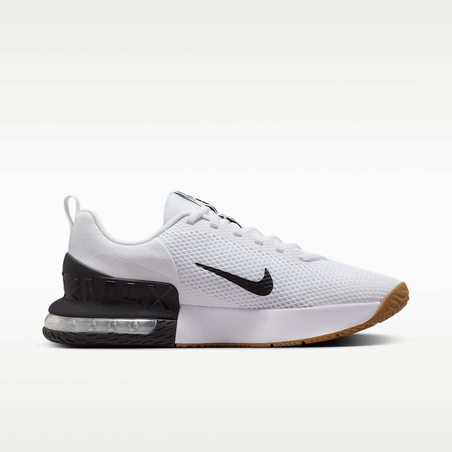 Nike Air Max Alpha Trainer 6 Workout-Schuh (Herren) – Weiß/Schwarz/Gum Medium Brown/Weiß