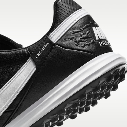 Nike Premier 3 TF Low-Top Fußballschuh – Schwarz/Weiß