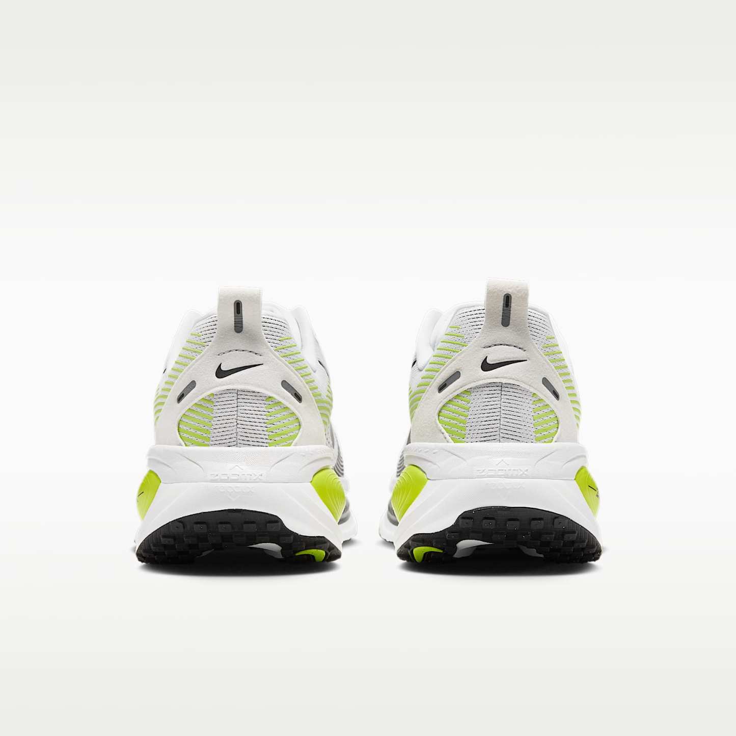 Nike Vomero 18 Straßenlaufschuh (Herren) – Weiß/Lemon Venom/Dark Grey/Schwarz