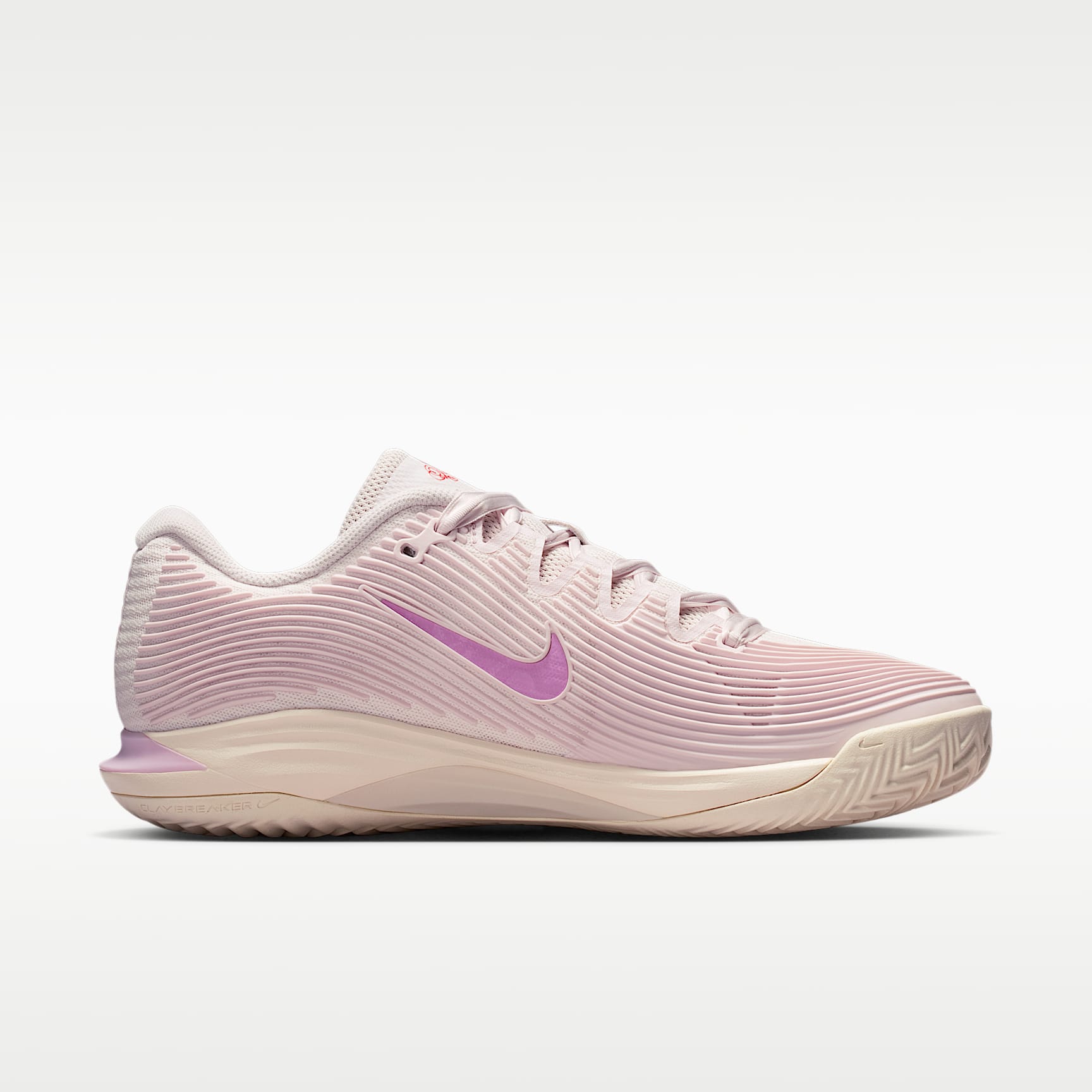 Nike Zoom Vapor 12 PRM Tennisschuhe für den Clay Court (Damen) – Pearl Pink/Pink Foam/Chalk/Light Magenta