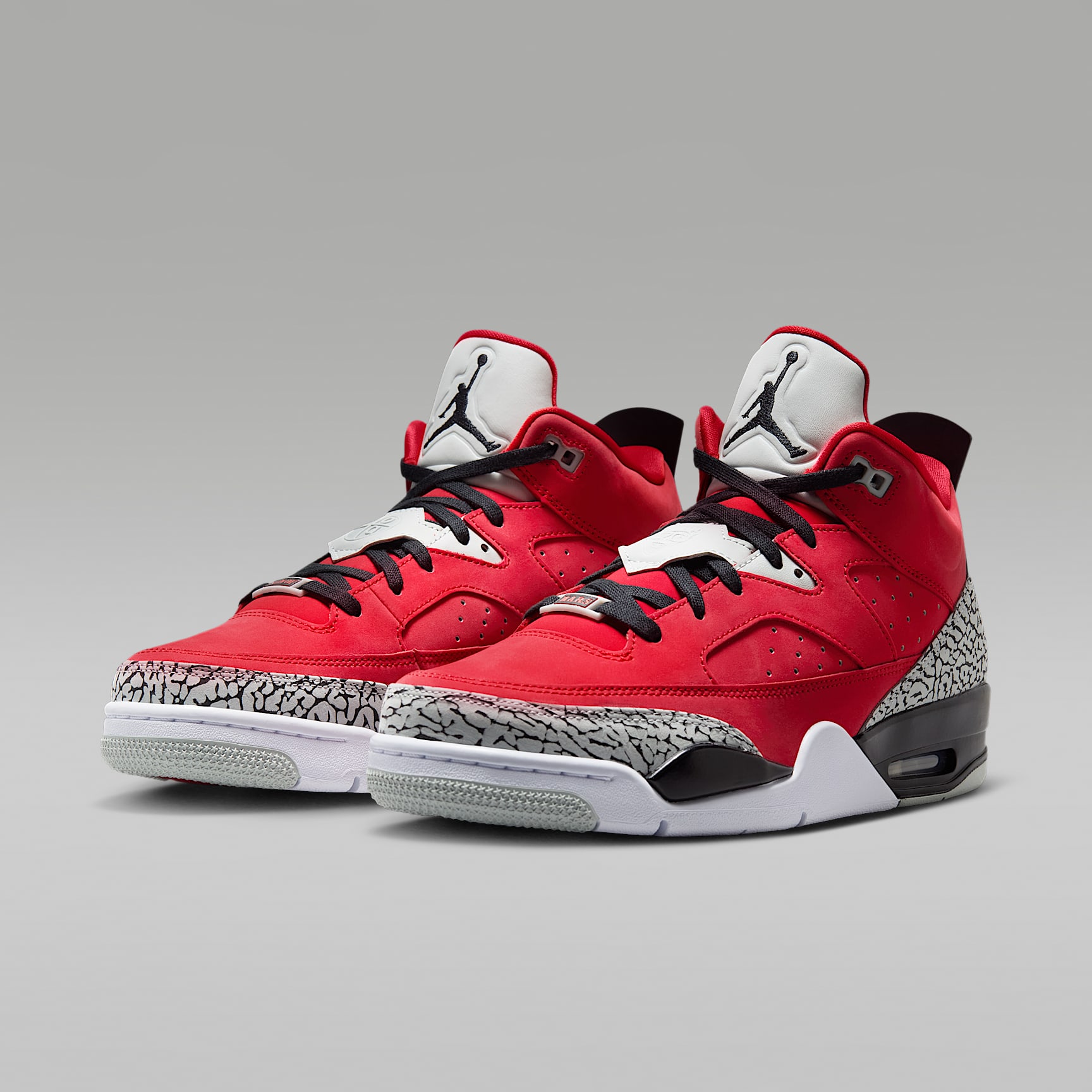 Jordan Son of Mars Low Herrenschuh – Fire Red/Grey Mist/Weiß/Schwarz