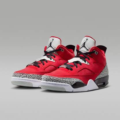 Jordan Son of Mars Low Herrenschuh – Fire Red/Grey Mist/Weiß/Schwarz