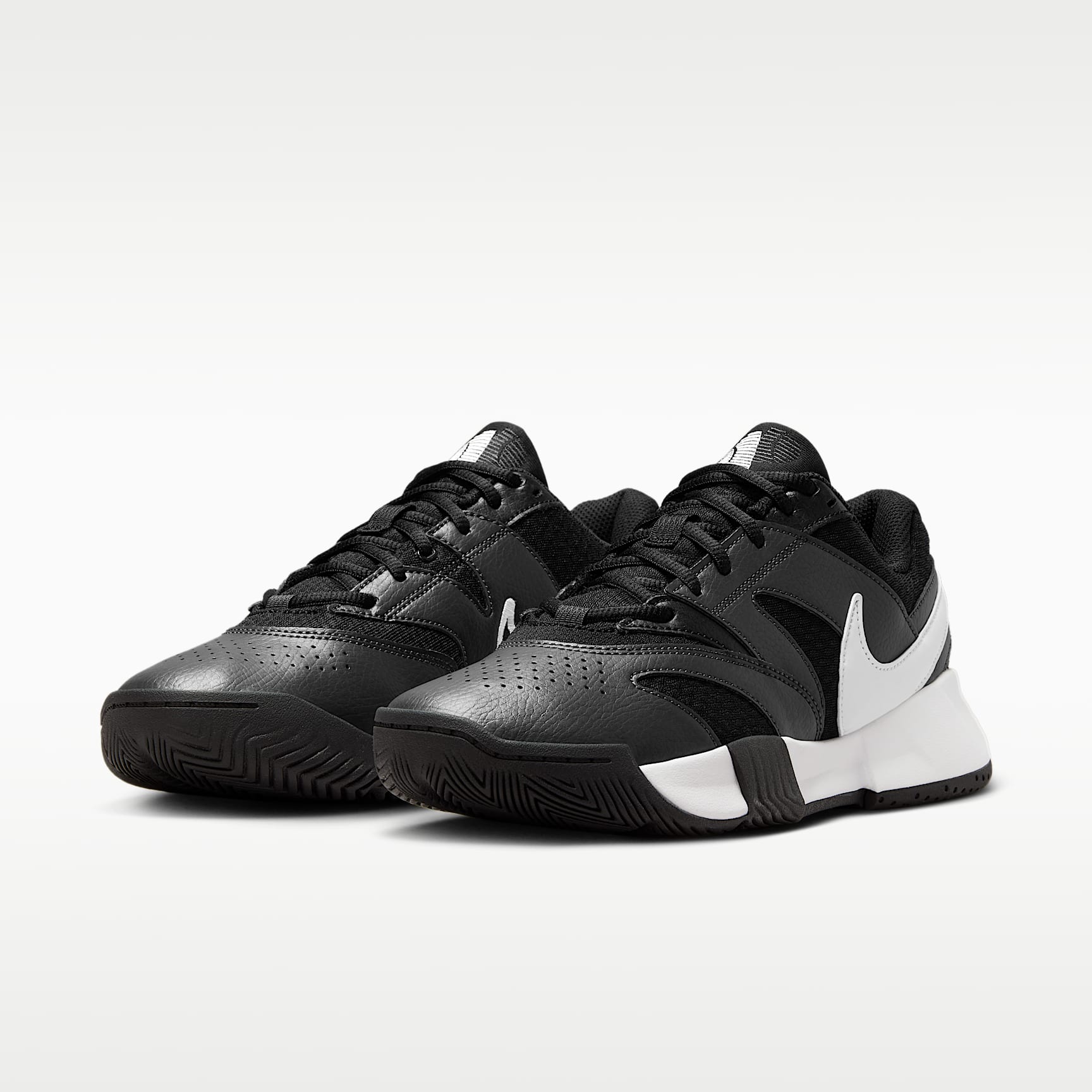 NikeCourt Lite 4 Tennisschuh für Hartplätze (Damen) – Schwarz/Anthracite/Weiß