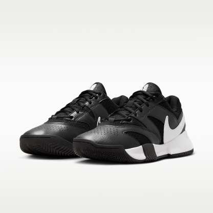 NikeCourt Lite 4 Tennisschuh für Hartplätze (Damen) – Schwarz/Anthracite/Weiß