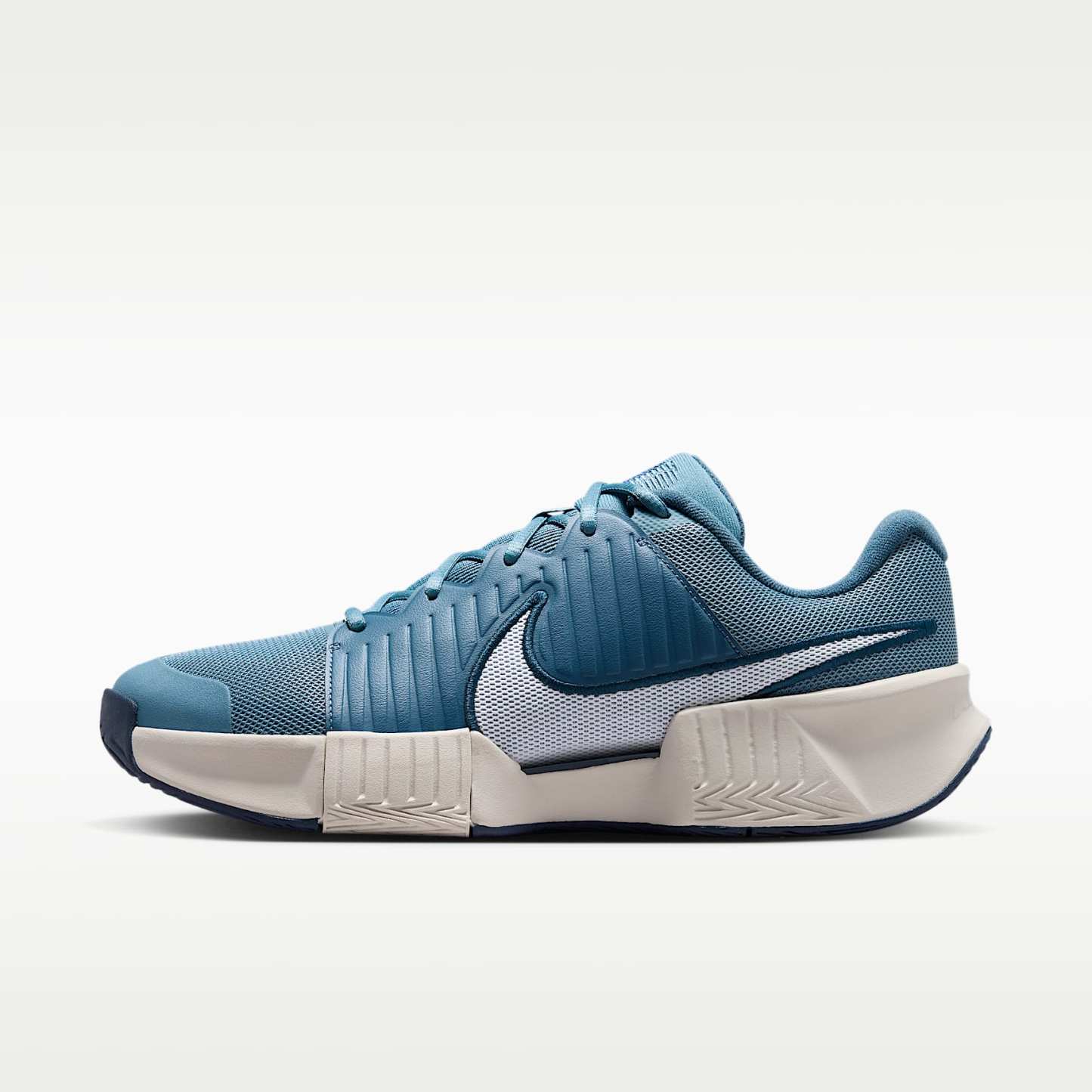 Nike GP Challenge Pro Herren-Tennisschuh für Hartplätze – Smokey Blue/Light Bone/New Slate/Weiß
