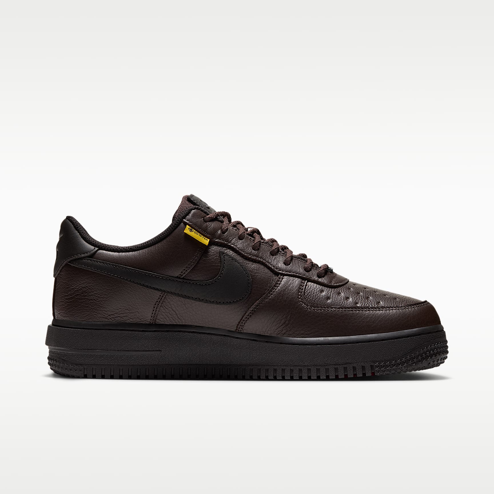 Air Force 1 GORE-TEX Vibram Schuh (Herren) – Baroque Brown/Speed Yellow/University Red/Shadow Brown