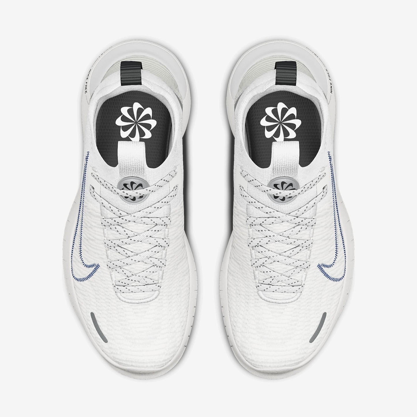 Nike Free RN By You personalisierbarer Straßenlaufschuh für Herren – Weiß/Platinum Tint/Weiß [2913789077]