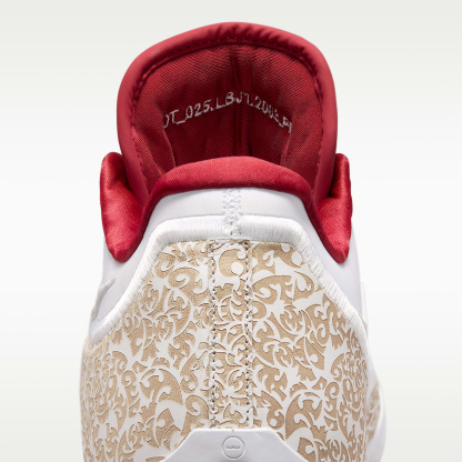 LeBron XXIII Basketballschuhe – Weiß/Team Red/Metallic Silver