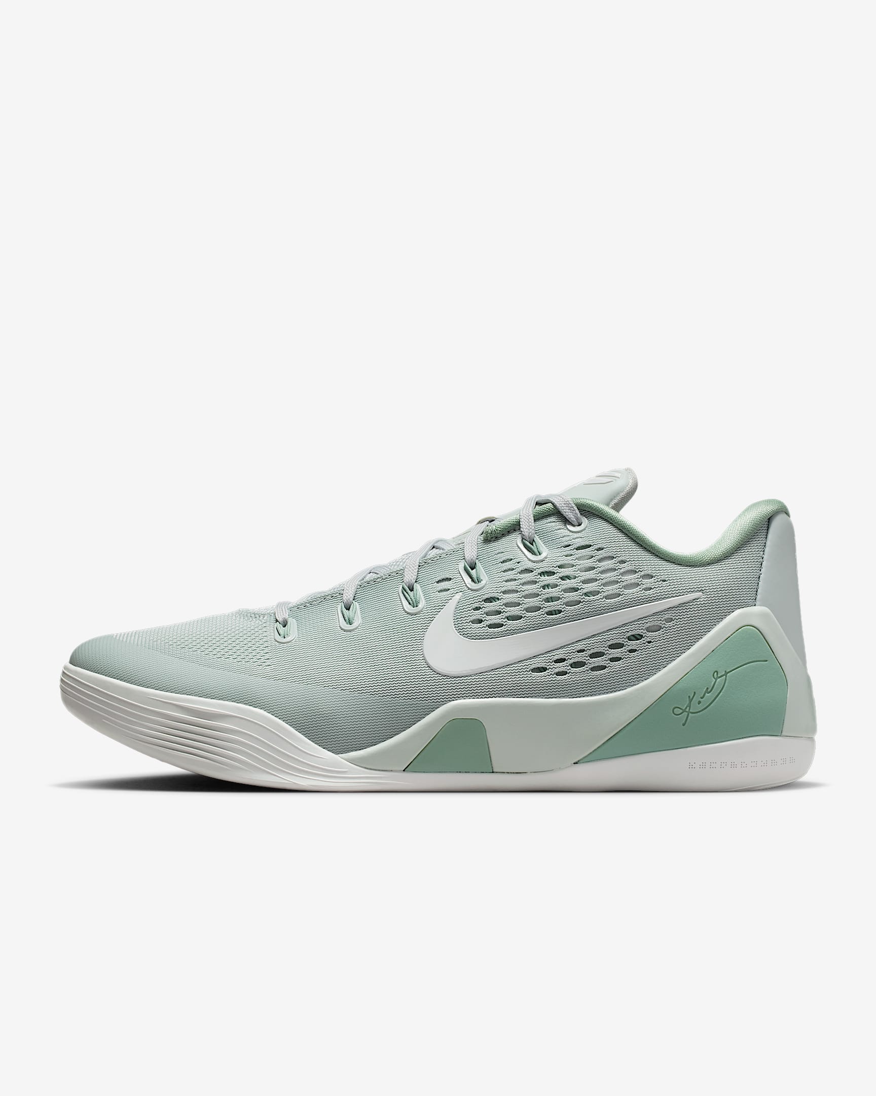 Kobe IX Elite Low EM Protro Basketballschuh – Light Silver/Summit White/Steam