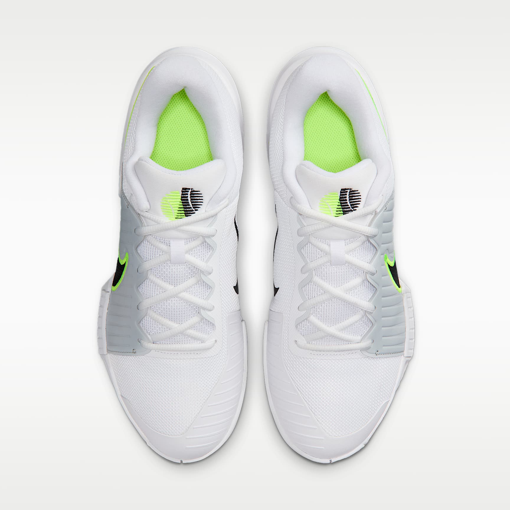 Nike GP Challenge Pro Herren-Tennisschuh für Hartplätze – Weiß/Pure Platinum/Volt/Schwarz