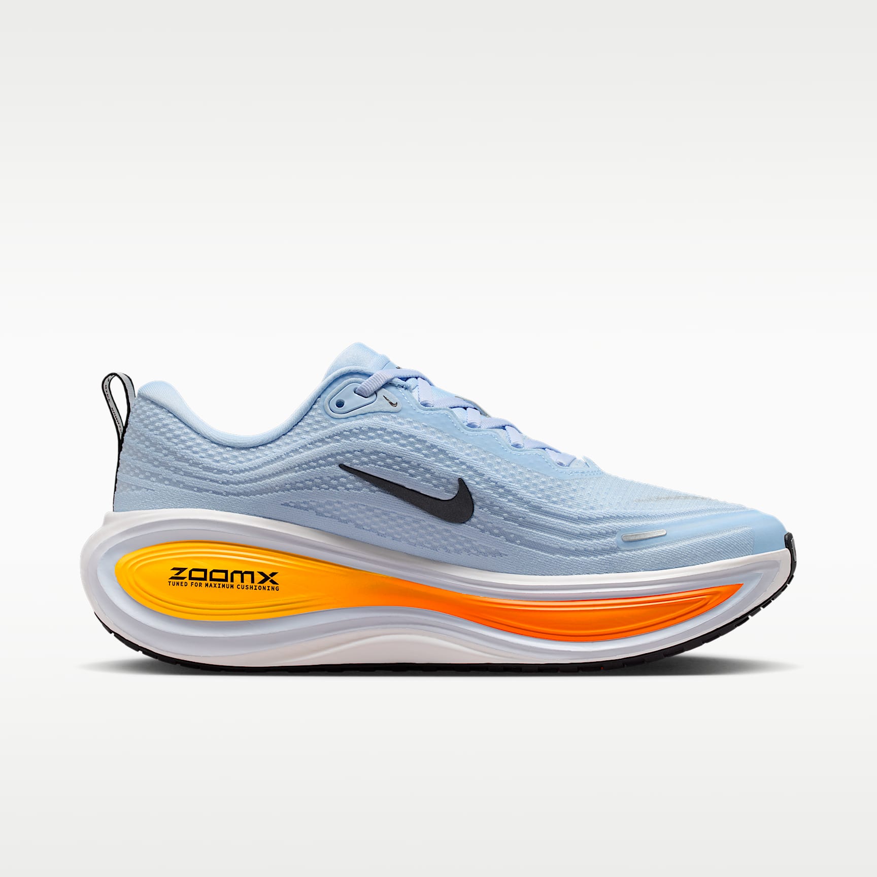 Nike Vomero Plus Straßenlaufschuh (Herren) – Hydrogen Blue/Weiß/Total Orange/Schwarz
