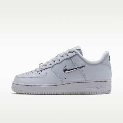 Nike Air Force 1 '07 Schuh (Damen) – Pure Platinum/Weiß/Metallic Silver