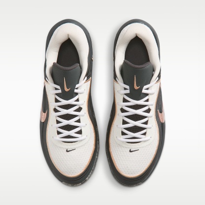 Nike Precision 8 Low Basketballschuh (Herren) – Anthracite/Sail/Sunset Haze/Sunset Haze