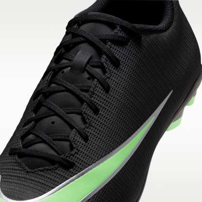 Nike Mercurial Vapor 17 Club Low-Top-Fußballschuh für verschiedene Böden – Schwarz/Schwarz/Illusion Green