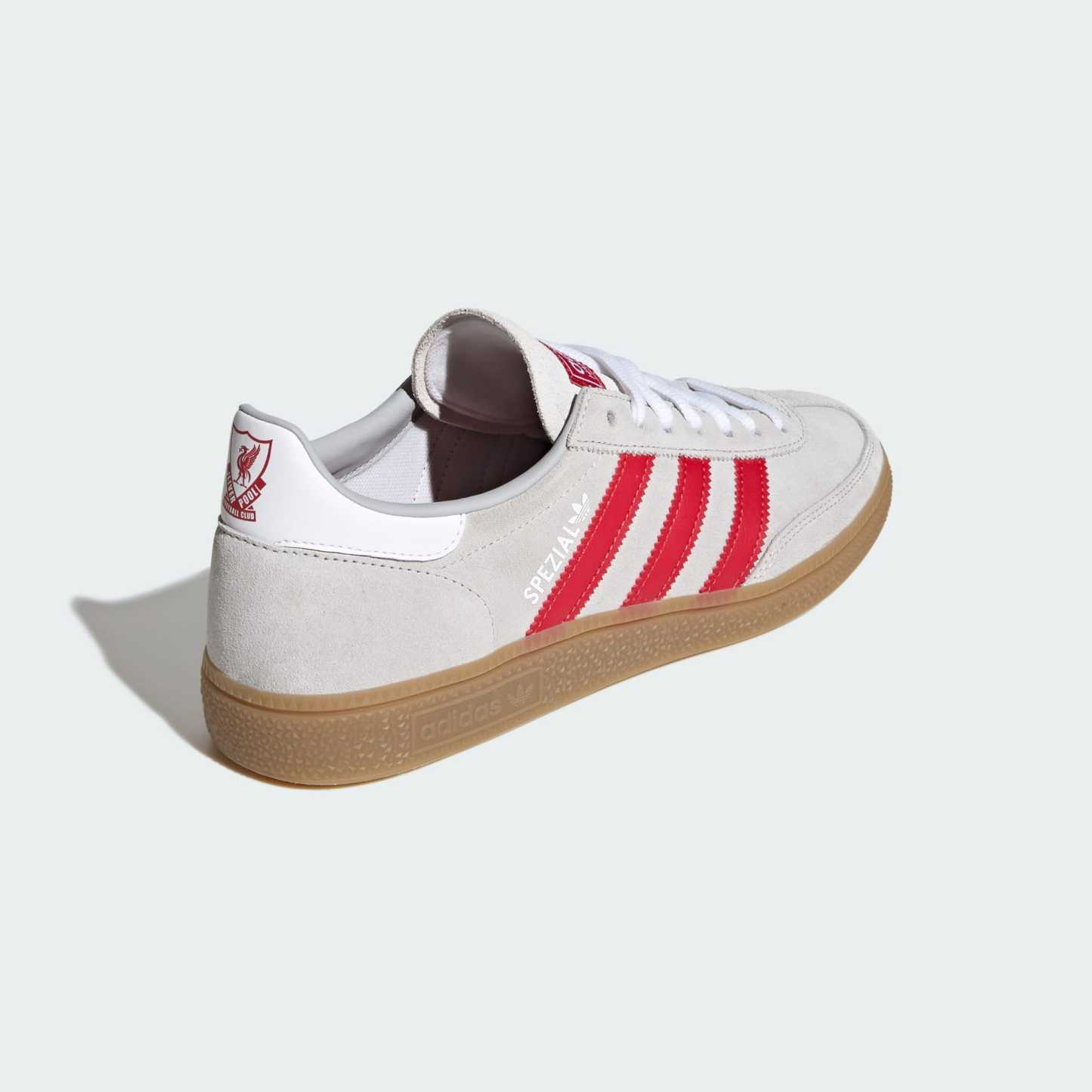HANDBALL SPEZIAL SCHUH – Grey Two / Strawberry Red / Cloud White – KK3017