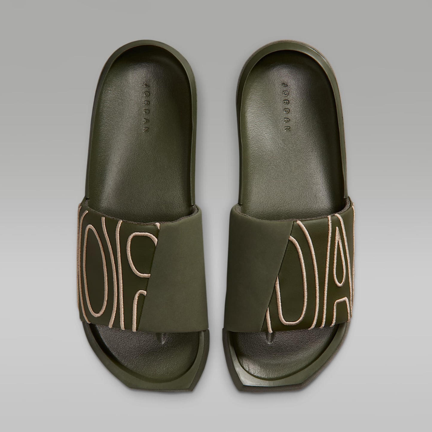 Jordan NOLA Damen-Slides – Cargo Khaki/Khaki