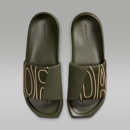 Jordan NOLA Damen-Slides – Cargo Khaki/Khaki