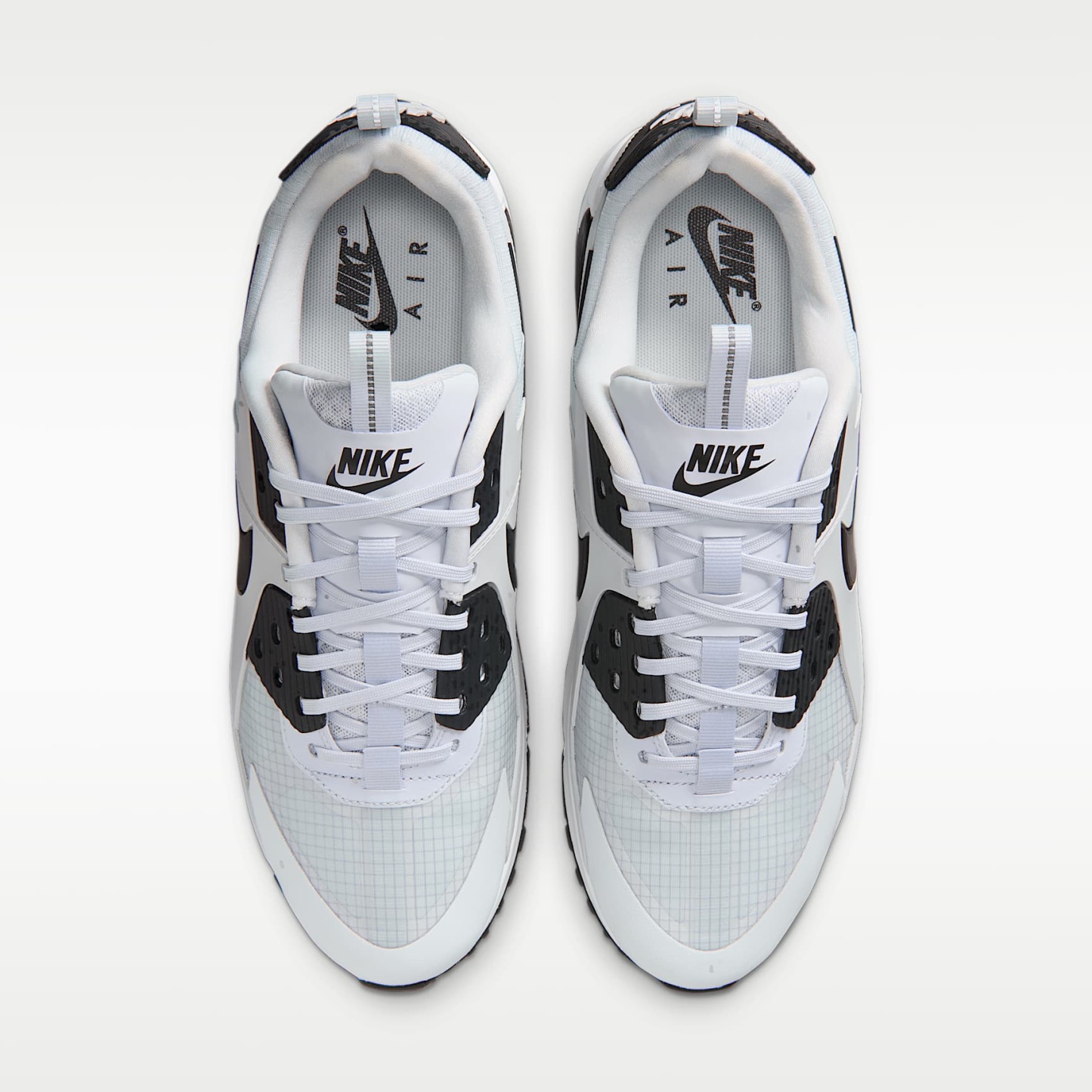 Nike Air Max 90 Drift Schuh (Herren) – Pure Platinum/Bright Crimson/Schwarz