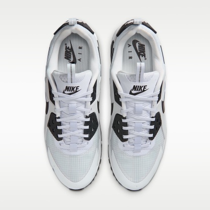 Nike Air Max 90 Drift Schuh (Herren) – Pure Platinum/Bright Crimson/Schwarz