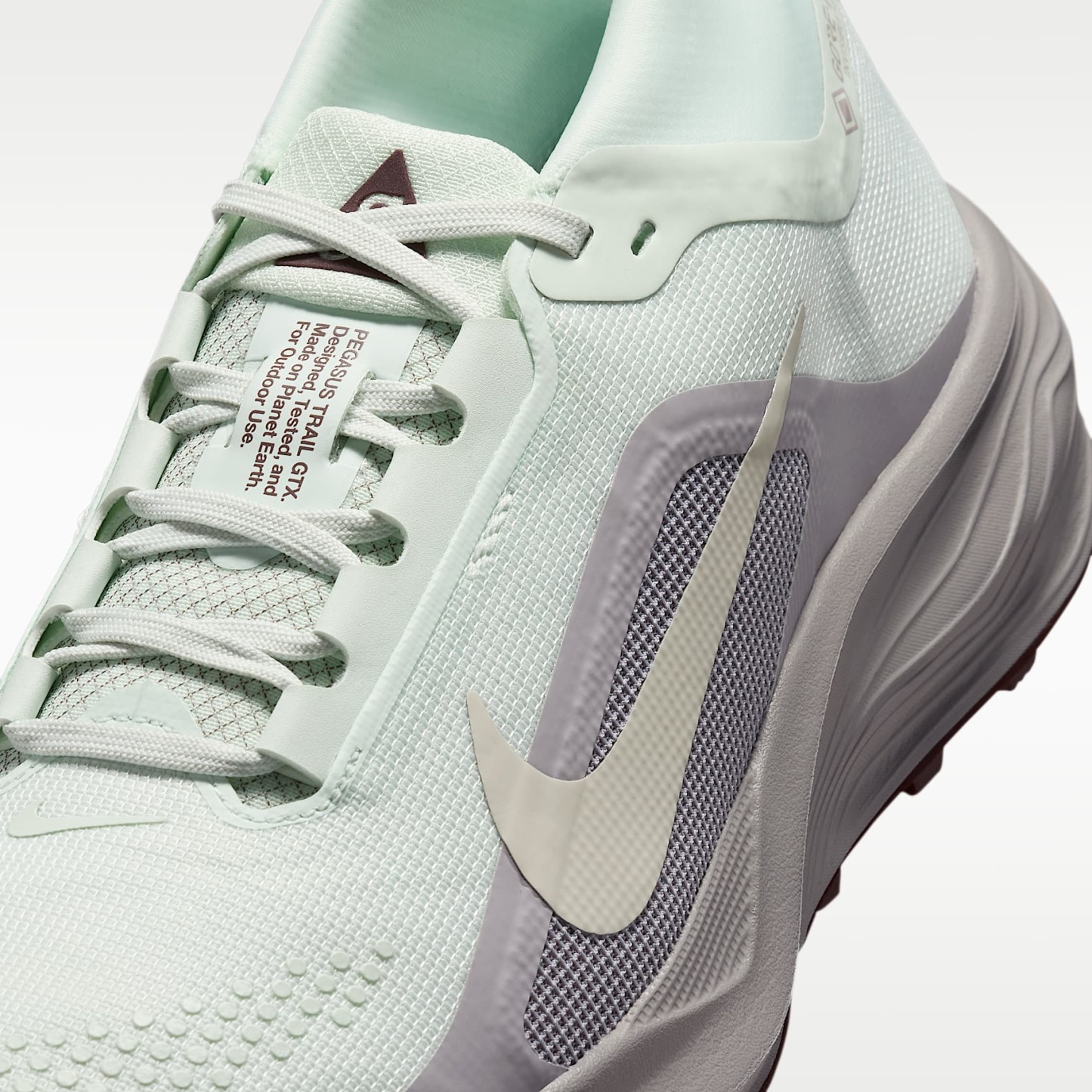 ACG Pegasus Trail GORE-TEX wasserfester Traillaufschuh (Damen) – Barely Green/Silver Lilac/Tattoo/Light Bone