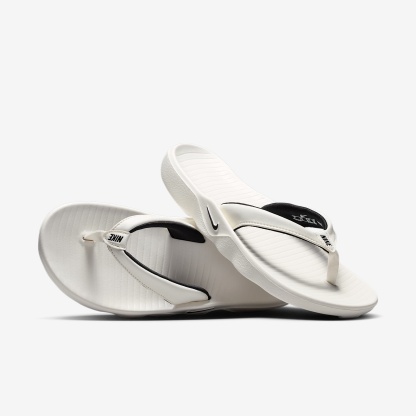 Nike Marina Slides (Damen) – Sail/Schwarz