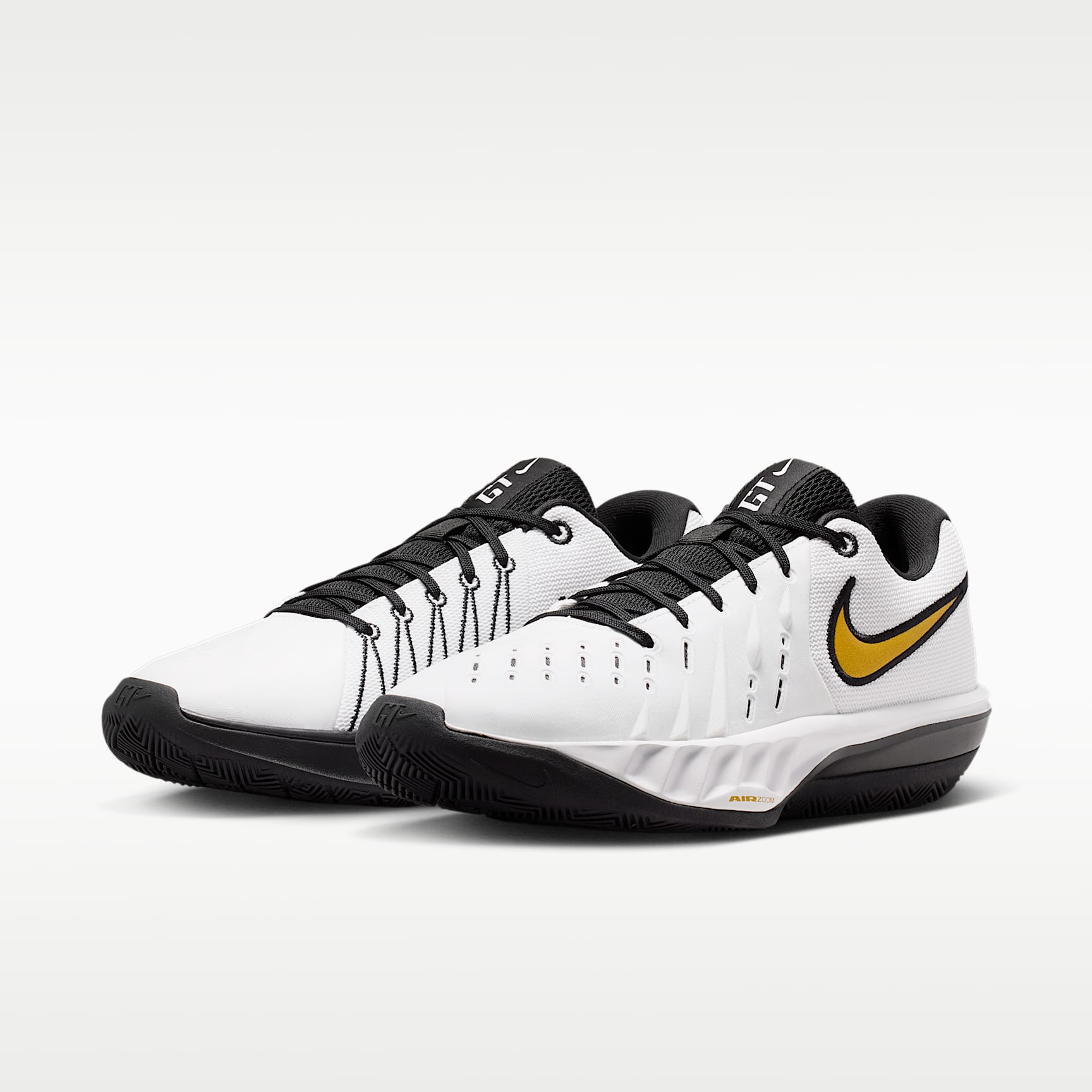 Nike G.T. Cut Academy 2 Basketballschuh – Weiß/Schwarz/Metallic Gold
