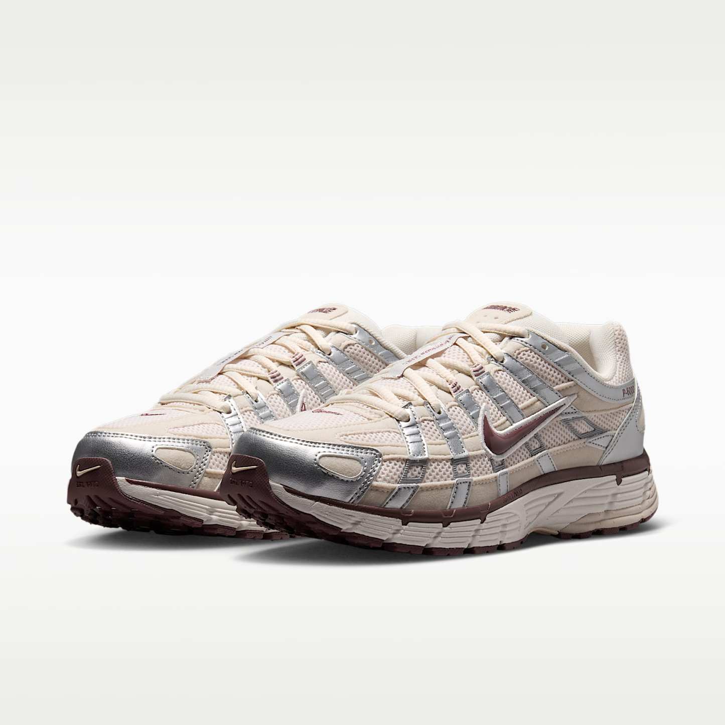 Nike P-6000 Schuh (Damen) – Phantom/Metallic Silver/Light Orewood Brown/Tattoo