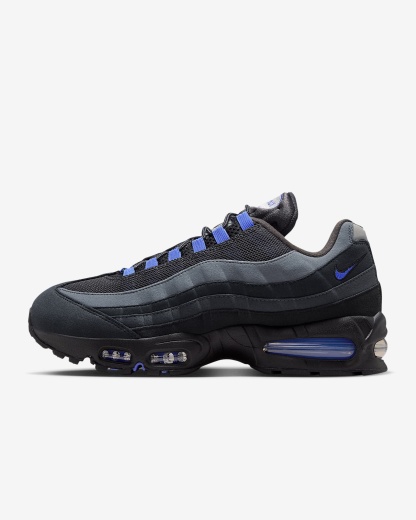 Nike Air Max 95 Big Bubble "OG" Schuh (Herren) – Schwarz/Anthracite/Dark Smoke Grey/Sapphire
