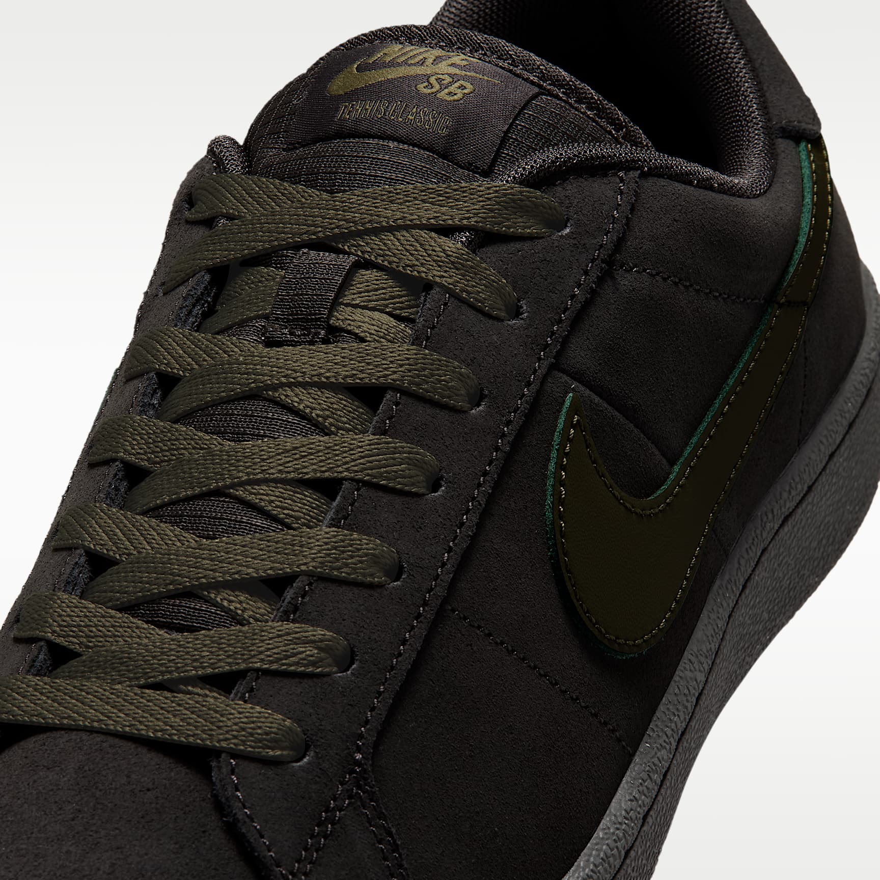Nike SB Zoom Tennis Classic Skaterschuh – Deep Pewter/Deep Pewter/Medium Olive