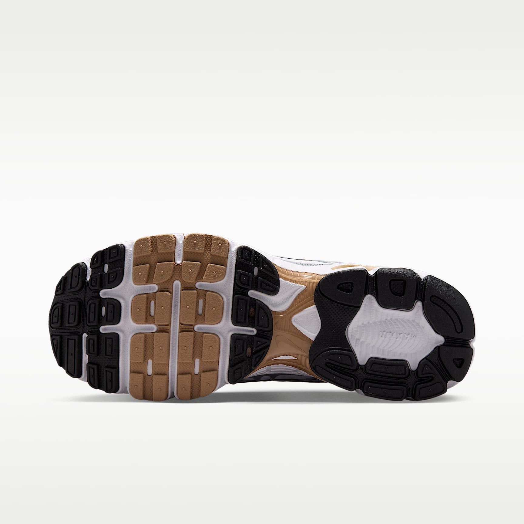 Nike Air Max Moto 2K Schuh mit reflektierenden Akzenten (Damen) – Weiß/Metallic Silver/Schwarz/British Khaki