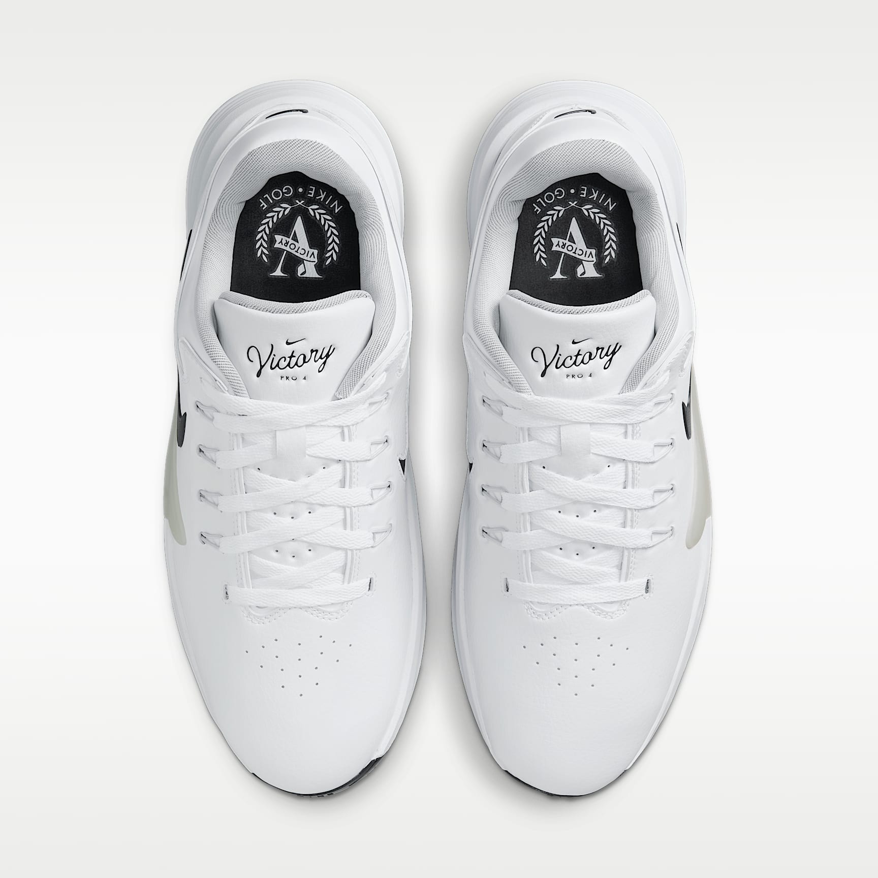 Nike Victory Pro 4 Golfschuh – Weiß/Photon Dust/Schwarz