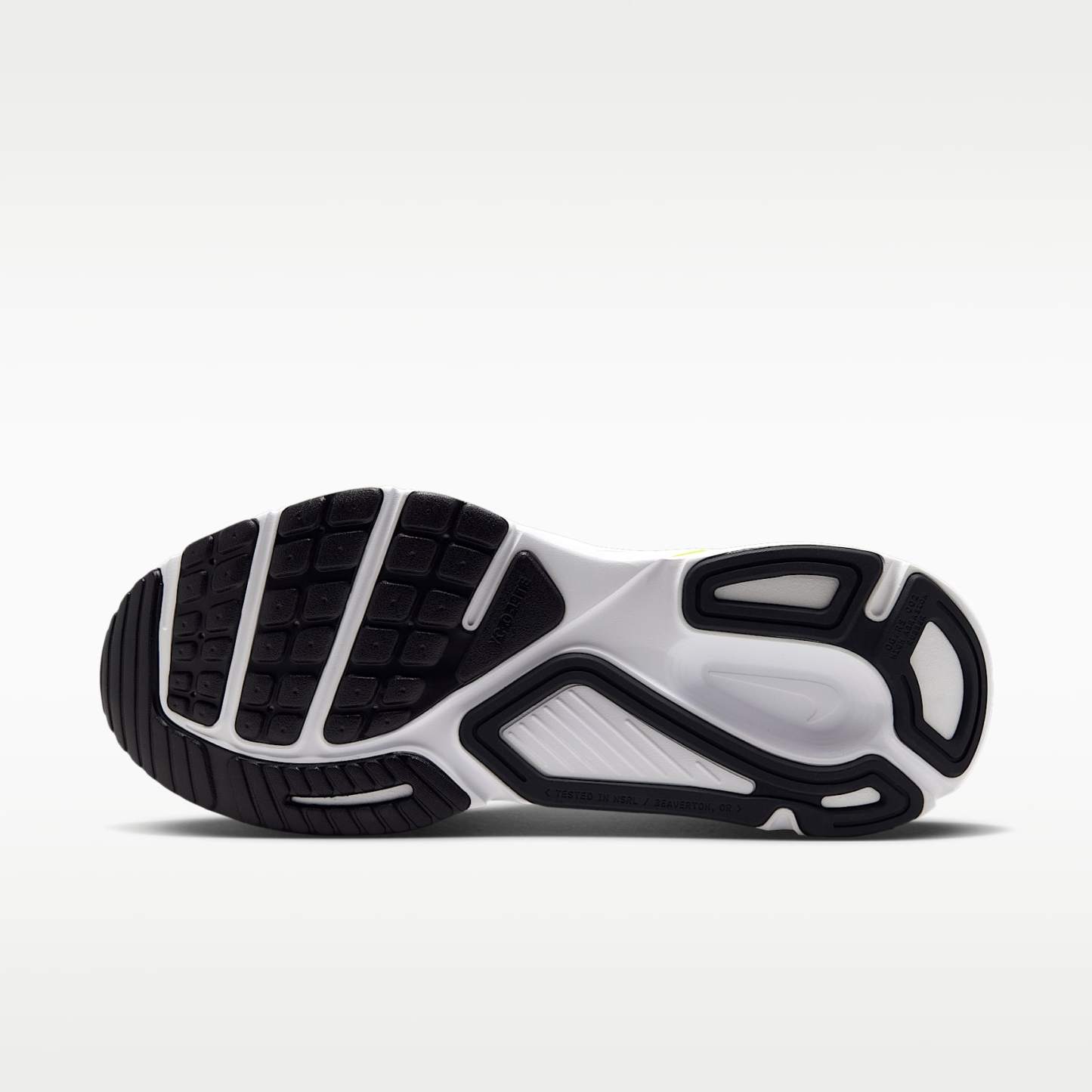 Nike Structure Plus Straßenlaufschuh (Herren) – Cool Grey/Lemon Venom/Weiß/Schwarz