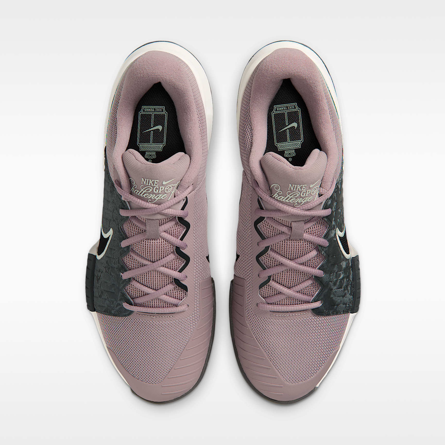 Nike Zoom GP Challenge Pro PRM Tennisschuh für Sandplätze (Herren) – Light Violet Ore/Barely Green/Anthracite/Schwarz