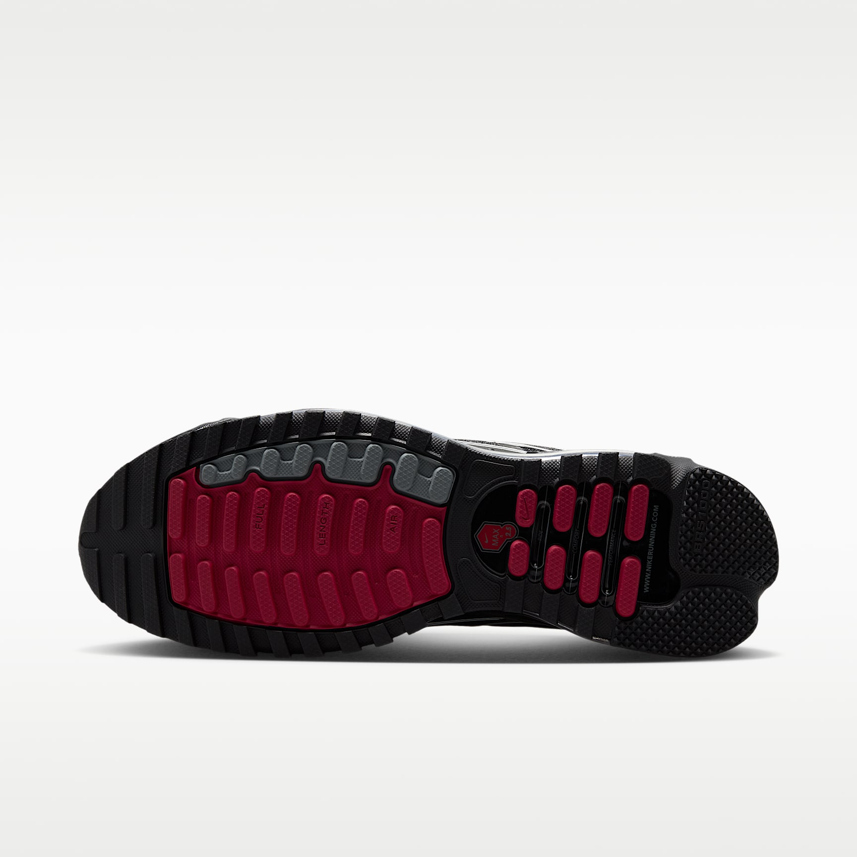 Nike Air Max TL 2.5 Schuh (Herren) – Smoke Grey/Schwarz/Dark Smoke Grey/Tough Red