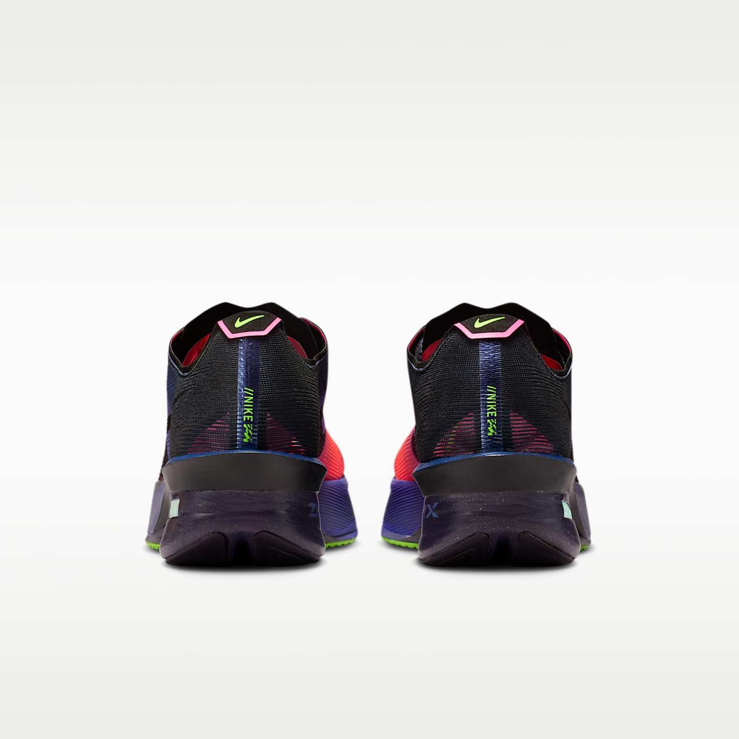 Nike Vaporfly 4 Glam Straßenlaufschuhe für Wettkämpfe (Herren) – Dark Obsidian/Purple Dynasty/Flash Crimson/Schwarz