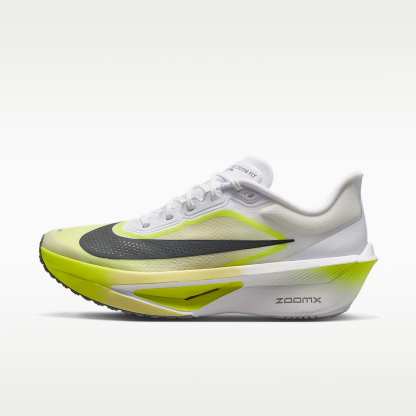 Nike Zoom Fly 6 Straßenlaufschuh für Wettkämpfe (Herren) – Weiß/Lemon Venom/Lemon Chiffon/Anthracite
