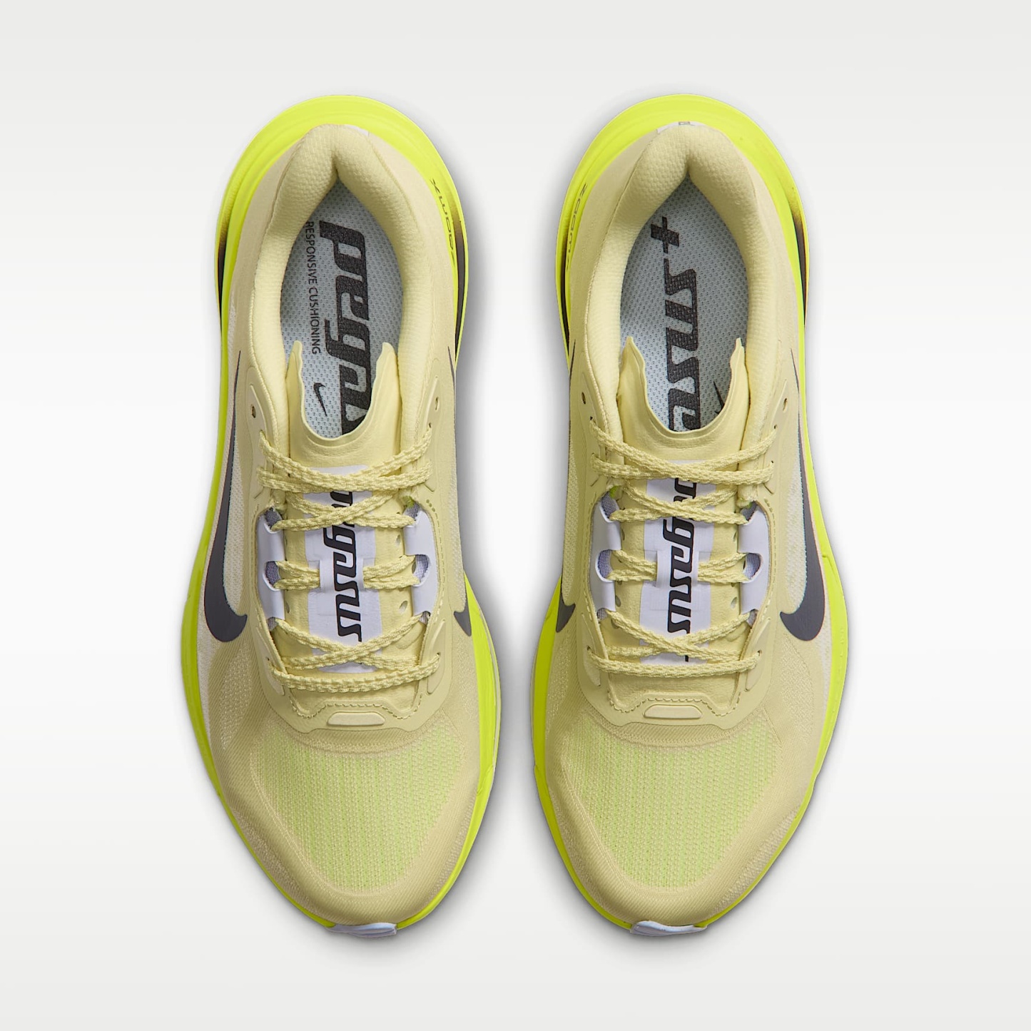 Nike Pegasus Plus 2 Straßenlaufschuh (Damen) – Fennel/Lemon Venom/Palest Purple/Gridiron