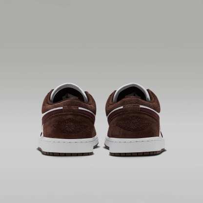 Air Jordan 1 Low Damenschuh – Cacao Wow/Weiß/Bronze Eclipse