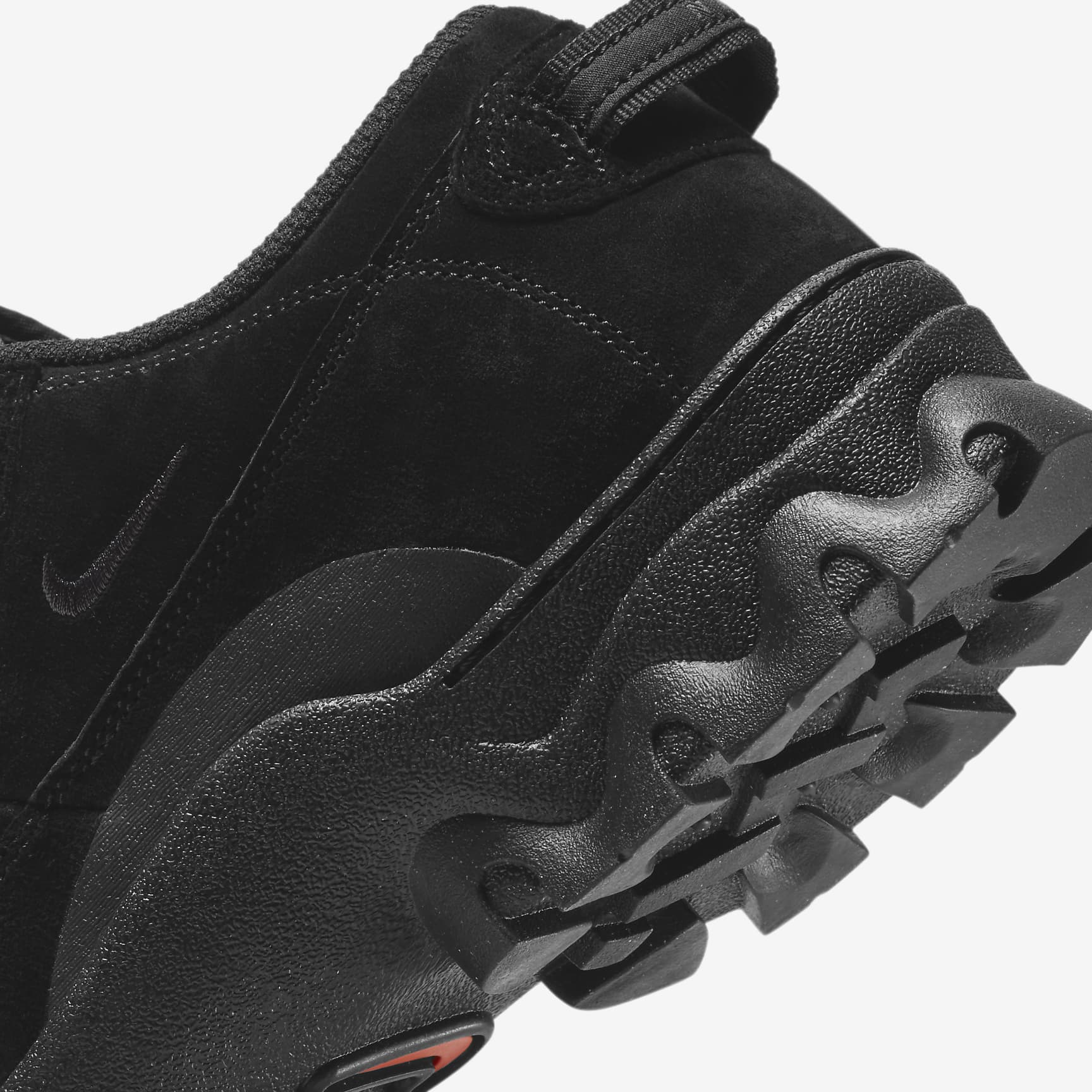 Nike Lahar Low Damenschuh – Schwarz/Orange/Schwarz/Dark Smoke Grey